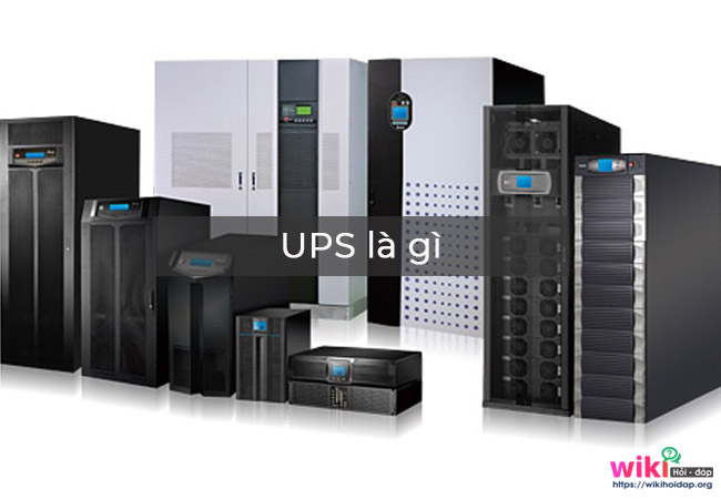 UPS là thiết bị lưu trữ điện năng